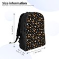 thumbnail image 4 of Honeii Christmas Cookie Reindeer Print Laptop Backpack for Work, College, Travel, Daily Backpacks for Men Women, Sport Rucksack,Computer Bag, 4 of 8