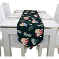 thumbnail image 4 of Coolnut 13"x70" Table Runner, Christmas Baby Sloths Sleeping Washable Table Cloth Runner for Holiday Home Wedding Table Top Decoration, 4 of 5