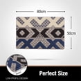 thumbnail image 2 of Alfombrilla antideslizante con forma geométrica, alfombrilla absorbente antideslizante para el hogar, resistente al desgaste, interior, exterior, entrada, pasillo, escalera, pasillo, alfombra, azul o JAMW Sencillez, 2 of 5