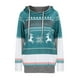 thumbnail image 3 of Pntutb Christmas Women Elk Snowflake Print tops Sudadera con capucha Pullover Blusa Pntutb Pntutb-2942, 3 of 7