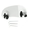 thumbnail image 1 of Clip Ajustable Universal Para Motocicleta Deflector De Viento Accesorios Para Parabrisas Parabrisas De Material ABS Transparente Para Conductores De, 1 of 7