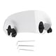 thumbnail image 1 of Clip Ajustable Universal Para Motocicleta Deflector De Viento Accesorios Para Parabrisas Parabrisas De Material ABS Transparente Para Conductores De, 1 of 7