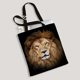 thumbnail image 2 of Bolsa de lona Reutilizable ABPHQTO Retrato de león africano macho 36x41 cm, 2 of 2