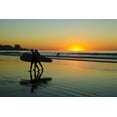 thumbnail image 2 of Surfers Sunset Wall Mural by Wallmonkeys Peel and Stick Graphic (36 in W x 24 in H) WM165167, 2 of 4