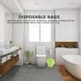 thumbnail image 5 of QUTETN Trash Garbage Kitchen  Black Bag Small Bedroom Disposable Household Little Biodegradable Plastic Bathroom, 5 of 8