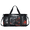 Multicolour 2, variant on Herdesigns Sugar Flower Skull Floral Gothic Gym Bag for Women, Duffle Bag for Travel Sport, Lightweight Waterproof Carry on Weekender Overnight Dance Yoga Workout Bags
