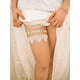 thumbnail image 2 of Formery Wedding Rhinestone Garter Set White Bride Lace Leg Band Crystal Muslo Decor Prom Party para novia y dama de honor (2PCS) Zhivalor YZY1217, 2 of 6