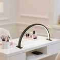 thumbnail image 5 of Nail Light for Desk, Half Moon Light for Nail Desk, Foldable Nails Desk Lamp, Multiple Color Modes and Brightness, for Beauty Eyelash Makeup Nail Tech Black, 5 of 9