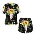 thumbnail image 5 of Lsque Women's Short-Sleeved Pajama Set - 2 Piece Soft and Lightweight Sleepwear Set-Small, 5 of 9