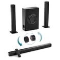 thumbnail image 1 of Barra de sonido GEOYEAO 2.1 canales 240 W con subwoofer Bluetooth 2 en 1, 1 of 9
