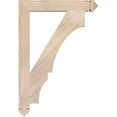thumbnail image 3 of Ekena Millwork 3 1/2"W x 26"D x 38"H Balboa Arts & Crafts Smooth Bracket, Douglas Fir, 3 of 4
