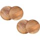 thumbnail image 4 of Plato de aperitivo de madera, juegos de platos de aperitivo de madera, cargadores de madera para platos de cena, manteles individuales de madera, cargadores para platos de cena, plato de aperitivo de, 4 of 8