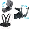 thumbnail image 3 of Adjustable Chest Strap for Multi Purpose Harness, Universal Compatibility Action Camera Accessories, Convenient Camera Mounting Point-of-View Filming, for Easy Cleaning and Storage, 3 of 4