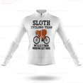 thumbnail image 3 of Chaqueta de ciclismo de manga larga para hombre con diseño de perezoso, ropa de ciclismo de montaña para primavera y otoño, uniforme de bicicleta, camiseta de carreras de bicicleta de carretera transp, 3 of 5