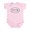 Petal Pink, variant on CafePress - UCR Oval Infant Bodysuit - Baby Light Bodysuit, Size Newborn - 24 Months