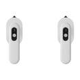 thumbnail image 1 of 2Pc Handheld Garment Steamers Handheld Garment Steamer For Laundry Room,Plastic White, 1 of 5