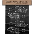 thumbnail image 1 of Molde de chocolate para piruleta de bebé Dress My Cupcake - B055, 1 of 1