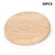 thumbnail image 2 of 50 Uds. De rodajas redondas de madera en blanco, Chip de haya sin agujero, accesorios de decoración hechos a mano DIY (3,8 cm), 2 of 5