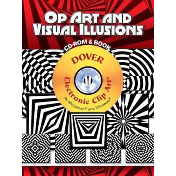 Pre-Owned Op Art and Visual Illusions [With CDROM] (Paperback) 0486998916 9780486998916
