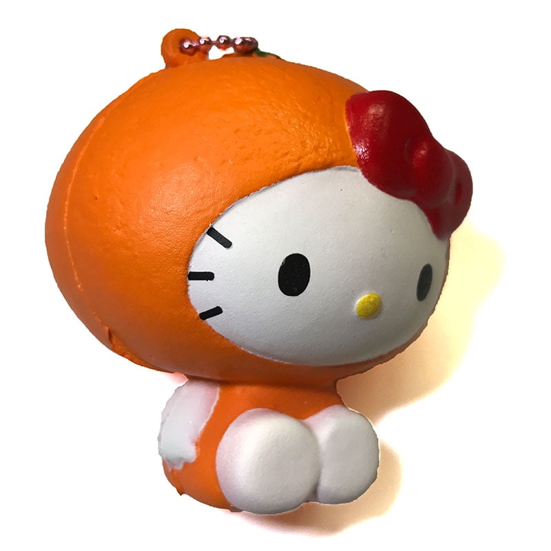 Sanrio Hello Kitty Fruits Market Squishy Hello Kitty Twin Strawberry Costume