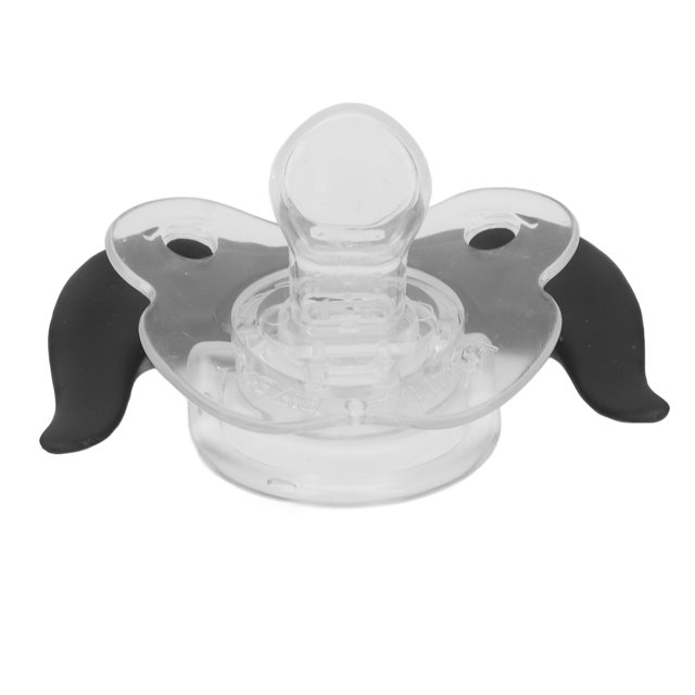 Baby Pacifier, Soft Silicone Durable Orthodontic Pacifier Comfortable Easy To Clean Long Beard Shape For Oral Development ANGGREK Soft Silicone Infant Pacifier