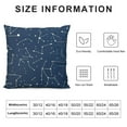 thumbnail image 5 of GOSMITH  Glow in The Dark 2pcs Throw Pillow Covers Soft Square Pillow Cases Cushion Cover for Home Sofa Decorative, 5 of 5
