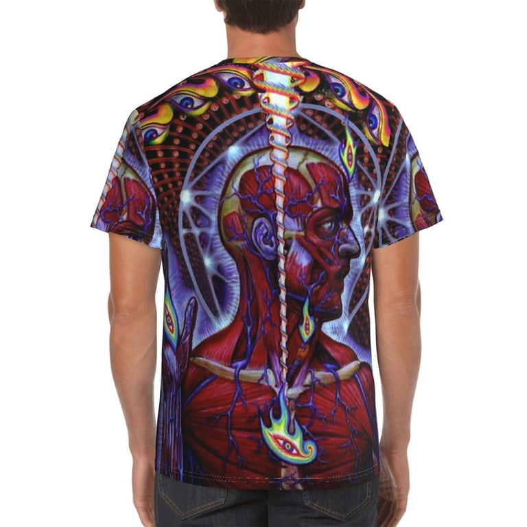 Tool Band Lateralus T-Shirt for Men Novelty 3D Pritneted Casual