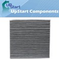 thumbnail image 2 of 2-Pack Replacement for Cabin Air Filter for 2012 HONDA CIVIC L4 1.8L 1799cc Car/Automotive - Activated Carbon, ACF-10134, 2 of 4