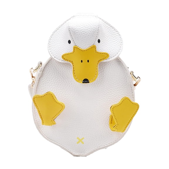 QccHieUs Fashion Mini Shoulder Bag Cute Duck Shaped Casual Girls Handbag Tote Pouch Purse