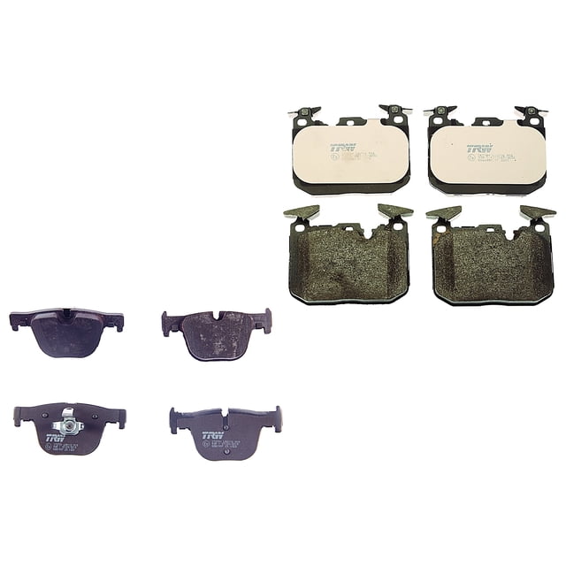 Set Balatas TRW Bajos Metales 435i Xdrive 2014 A 2016 Bmw Kit Completo