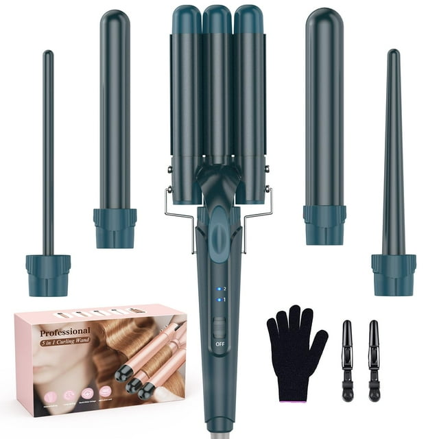 Varilla rizadora BESTOPE PRO 5 en 1 para mujer