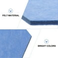 thumbnail image 3 of STRANDCHIC 2Pcs Felt Display Board Hexagonal Shape for Family Use and Homeowners, 3 of 6