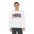 thumbnail image 5 of Paris France Euro Trip Vacation Sweatshirt, Gifts, Crewneck, 5 of 7