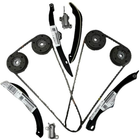 For Ford F-150 2017-2024 3.5L Phasers Timing Chains Guides Tensioners Kit