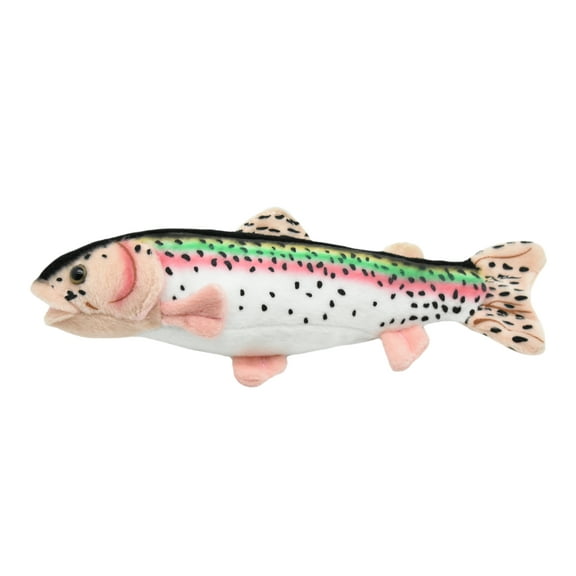 Rainbow Trout, Fish, Realistic, Very Nice Plush Animal 10" F2401 BB61