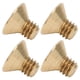 thumbnail image 4 of 50 Uds tornillo con cabeza hexagonal plana cobre cabeza avellanada sujetador Hardware suministros industriales M4M4x6, 4 of 9