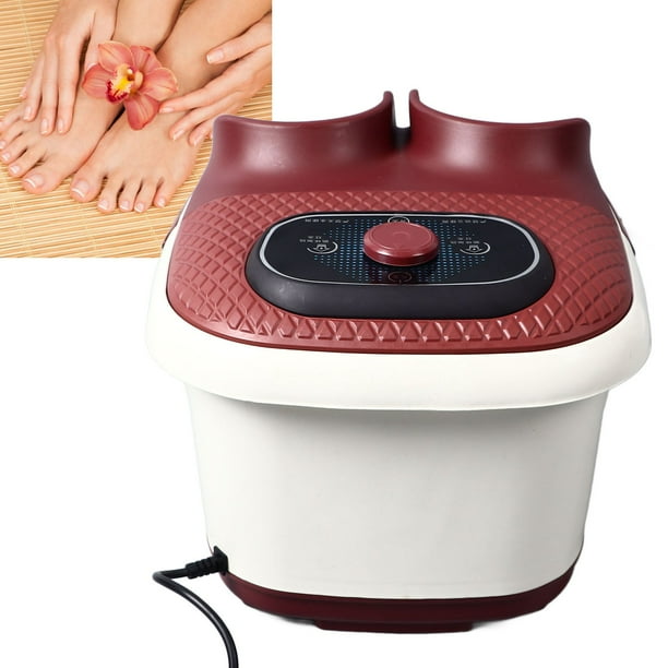 Masajeador de Baño de Pies, Portátil de Múltiples Rodillos Calentados para relajarse para relajarse
