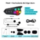 thumbnail image 3 of INTERCOMUNICADOR BLUETOOTH X12 CON LUZ LED PARA CASCO MOTOCICLISTA, 3 of 5