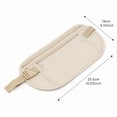 thumbnail image 5 of Slim Running Belt Water Resistant Fannys Pack Running Waist Bag Phone Holder, 5 of 15