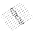 thumbnail image 4 of Uxcell Slow Blow Fuse Time Delay Axial Glass Fuse 3.6mm x 10mm 250V T4A 20pack, 4 of 5