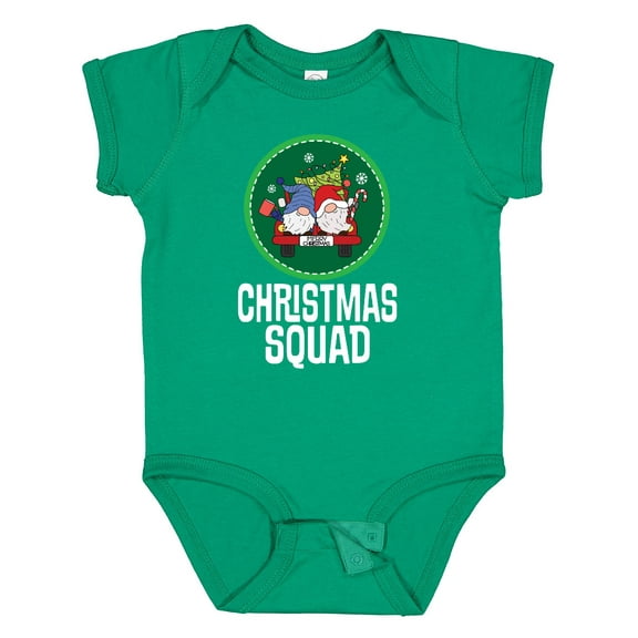 Inktastic Christmas Squad Matching Family Gnomes Boys or Girls Baby Bodysuit