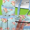 thumbnail image 5 of Garden Tool Bag,Pioneer Flower Floral Print Pattern Garden Tool Organizer,Garden Gifts,Waterproof Multi-Pocket Garden Tool Storage 11.8x5.5x11.4 Inch(Tools NOT Included), 5 of 6