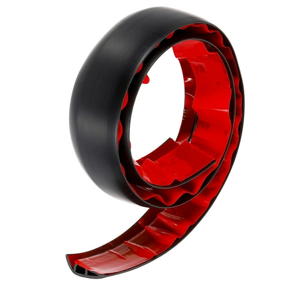 3.28Ft x 2" Floor Transition Strips, Self-Adhesive Vinyl Floor Cover Strip, Black