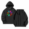 thumbnail image 4 of Fashion Kids Pullover Sweatshirt Toddler Kids Girls Boys Pullover Gradient Top Long Sleeve Crewneck Sweatshirt My Order, 4 of 6