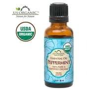 US Organic Peppermint Essential Oil, 100% Pure Certified USDA Organic