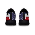 thumbnail image 4 of Hawaii Stte Hibicus Flower and Nene Shoes Sneakers Black Size 7, 4 of 7