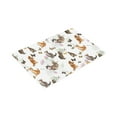 thumbnail image 3 of MKHERT Funny Cats Kittens and Butterflies Doormat Rug Home Decor Floor Mat Bath Mat 30x18 inch, 3 of 3