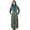 Teal Blue, variant on Bimba Women 2 Pcs Straight Ladies Kurta Kurti with Printed Jacket Winter Tunic