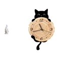 thumbnail image 1 of Figura de pingüino de resina con reloj de pared, adorno coleccionable, ideal para decoración de inauguración de casa, oficina, dormitorio, mesa o, 1 of 8