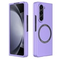 thumbnail image 5 of Elegant Choise Case for Samsung Galaxy Z Fold 5 5G Shockproof Magnetic Phone Cover, Purple, 5 of 15